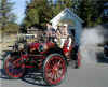 Sue Davis in the Stanley Museum 1909 model R - The Martin car