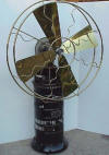 Jost Hot Air Fan - tin base - Radio Fan