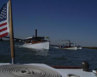 Steam Launches on the Delta - taken from Mojo - Navy Motor Launch