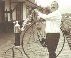 1884 Copeland Steam Velocipede ~ click for more