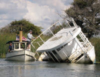 Steve and Joe thinking about salvage