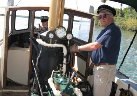 Capt Steve Harcourt and Engineer Joe Butterman ------------SL Geo H. Sandin